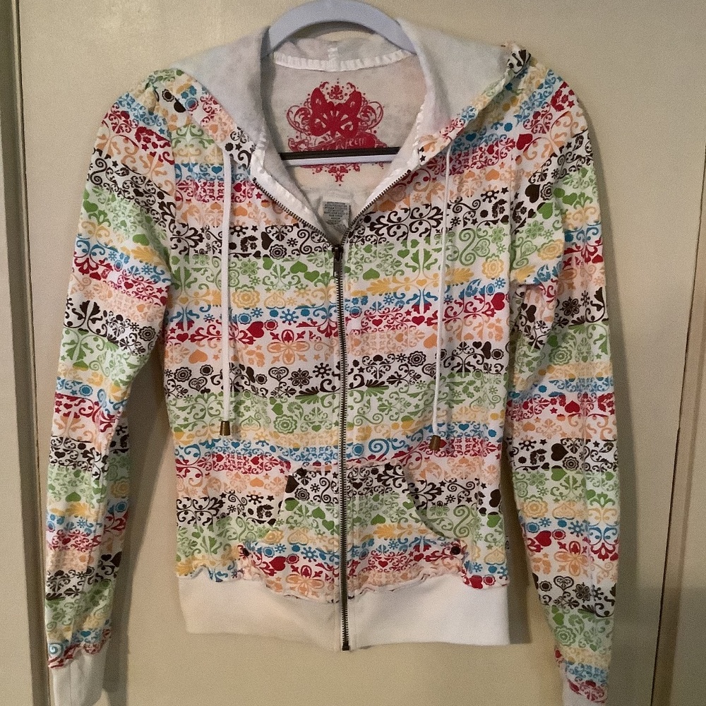 Lightweight hoodie jacket med.